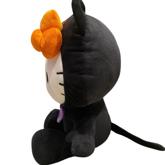 Hello Kitty Black Cat Halloween Plush - Picture 4 of 6